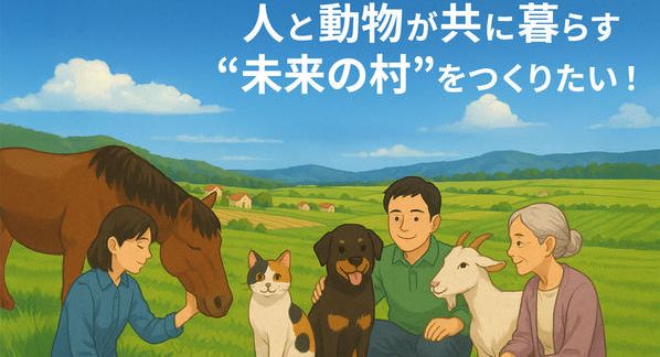 クラウドファンディングプロジェクト：「恵庭どうぶつ共生ファーム（仮称）」〜人と動物が共に生きる未来の暮らしをここから〜