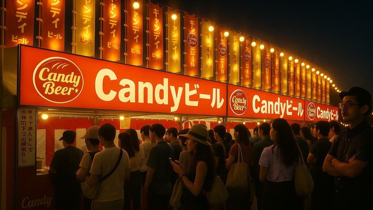 えんとつ町の踊るハロウィンナイトをCandyビールで盛り上げたい！