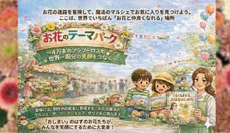 クラウドファンディングプロジェクト：🌸5月開催体験型イベント「お花のテーマパーク」をもっと特別に。花摘み体験×絵本づくり応援プロジェクト
