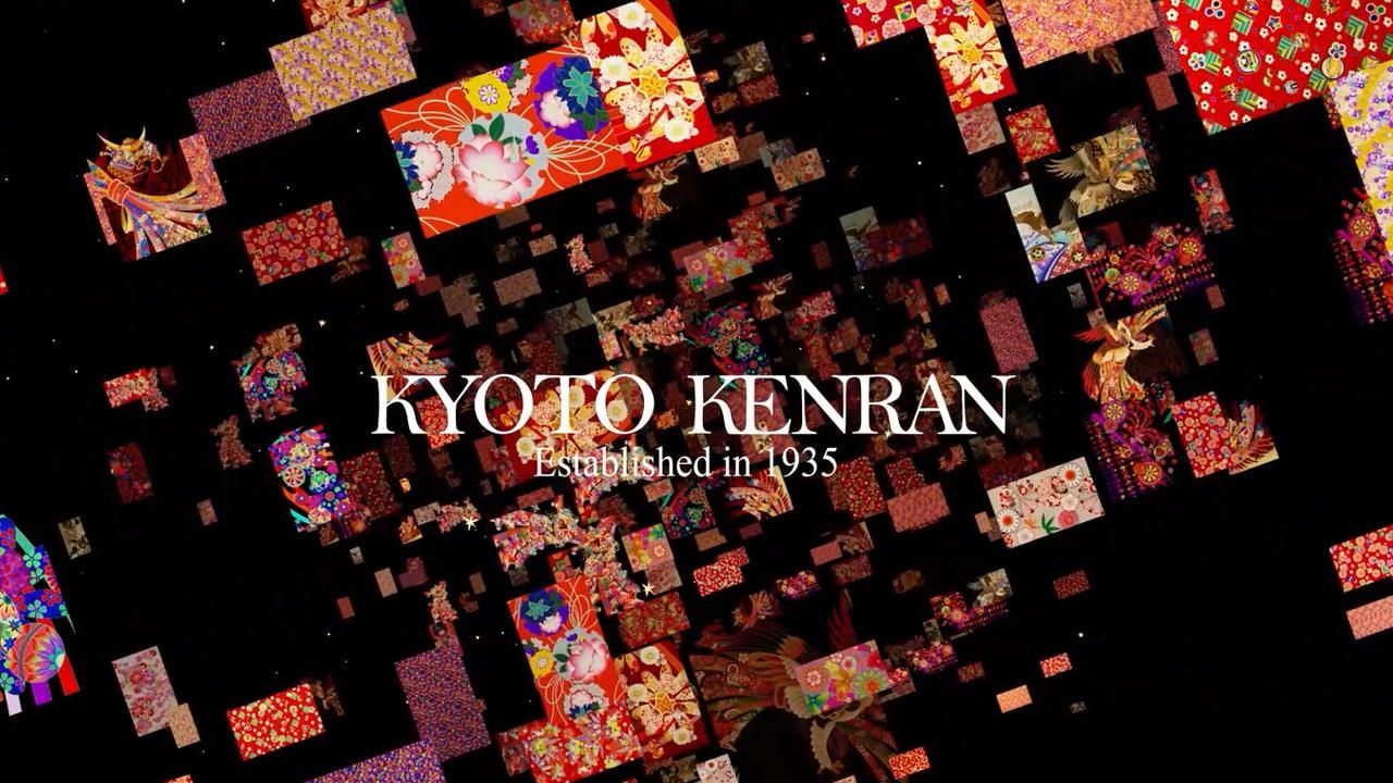 町工場からフランス・カンヌへ、京友禅の伝統文様をデジタル映像アートとして世界へ発信する！