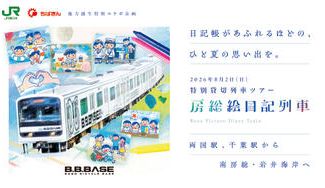 クラウドファンディングプロジェクト：日記帳があふれるほどの、ひと夏の思い出を。JR東日本×千葉銀行特別コラボ企画「房総絵日記列車」開催。