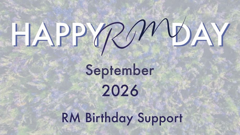 クラウドファンディングプロジェクト：RM Birthday Support 2026