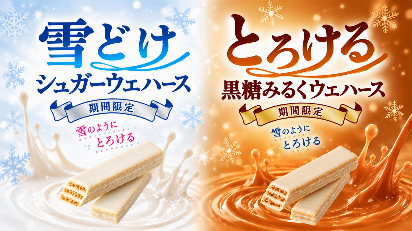 クラウドファンディングプロジェクト：発売50周年の雪の宿が、まさかのウエハースに！？