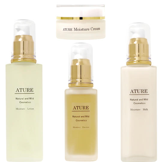 ＡＴＵＲＥ4点セット・新商品無料モニター参加権＆メールカウンセリング