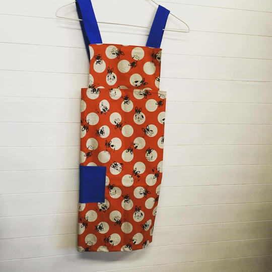 プレイフルガーデン特製こどもエプロンSサイズ＋ステッカー＋60分招待券