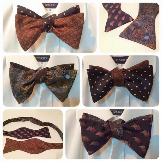 ネクタイを蝶ネクタイ（ツウタイ）にリメイク！