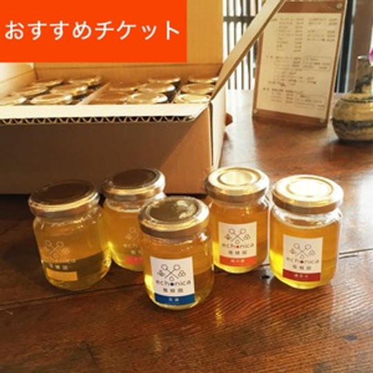 日本の新蜜食べ比べ6本セット 120g×6本