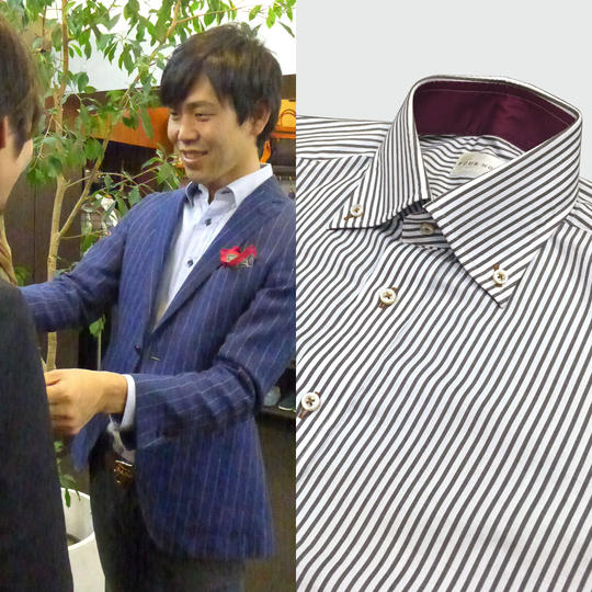 【13,800円相当】オーダーシャツ ＆コーディネート＋写真撮影＆オープニングパーティご招待