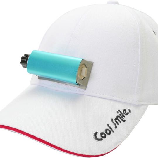 電池で冷える帽子クールスマイルＣＳ101　ホワイト