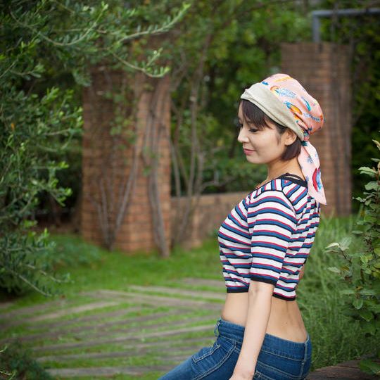 オリジナルケア用品ブランド“KISS MY LIFE"のケア帽子