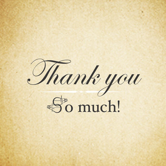 サプライズホリックから心を込めた御礼メールをお届け！