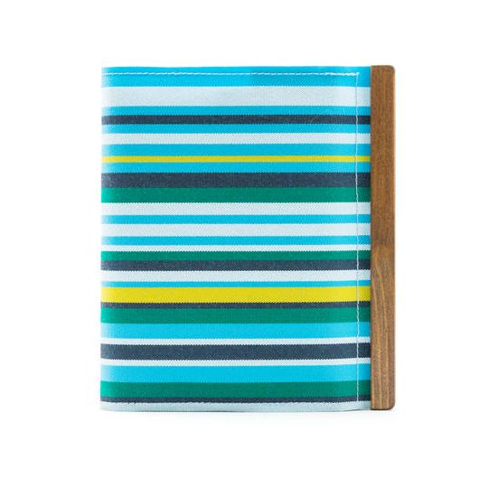 PURAI POPS ブックカバー(文庫本サイズ）スカイブルー