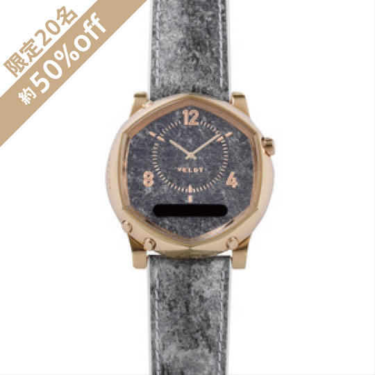 限定20名｜スレート・ストーン・スマートウォッチ／Stone Rose