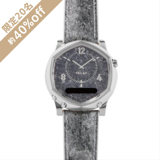 限定20名｜スレート・ストーン・スマートウォッチ／Stone Mirror