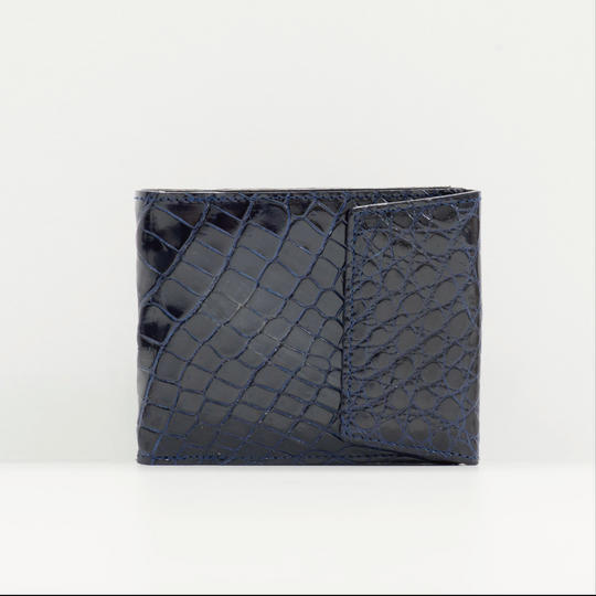 SUKUMO Crocodile WET シリーズ　二つ折り財布