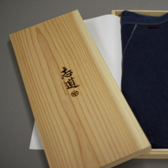 男性用プレミアム本藍染め包帯パンツ完成品（男性用／L)