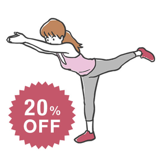 【早割20%オフ】 体幹力アッププログラム チャレンジコース(4週間)