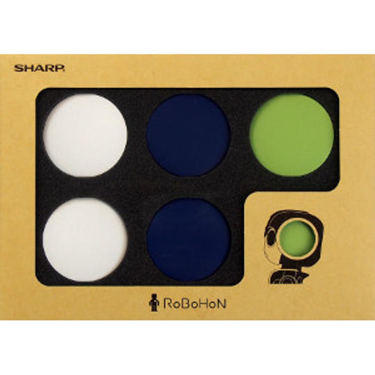 【限定3名様】ロボホンウェア　新色　耳コレクション（グリーン・ブルー・ホワイト）