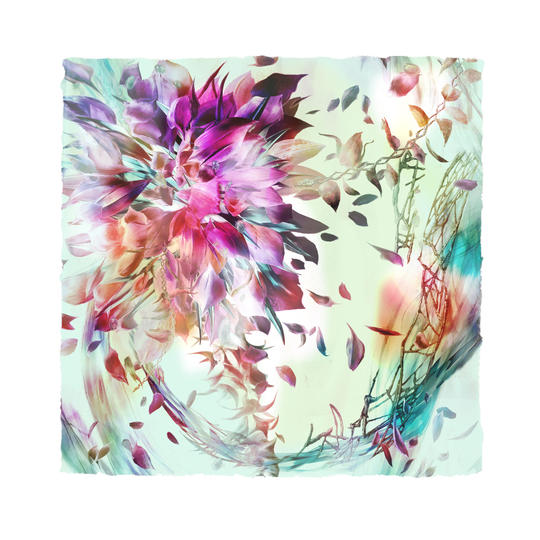 デジタル版画作品 Plant_beginning 2