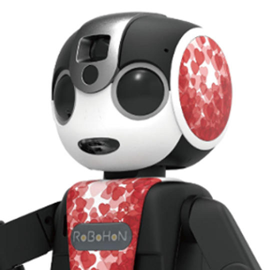 【数量限定】ロボホンウェア　耳・前掛けセット（HEART）