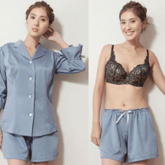 【コラボ限定発売】HEART CLOSET×ivvyルームウェアショートパンツ(ブルー) 