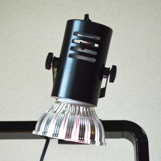 植物用LEDライト＋ライトバー （ブラック）