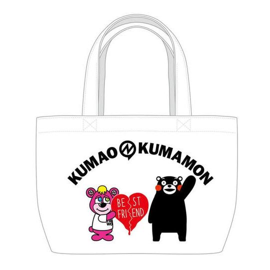 【46%OFF】くまモン × くまお コラボ トートバッグ