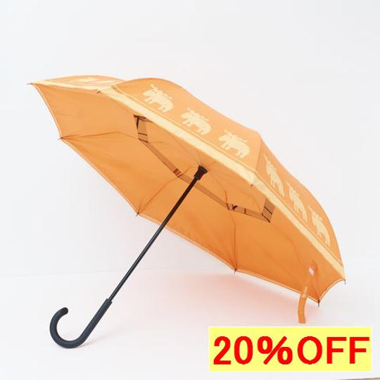 【20%OFF】二重傘 Circus × moz(マンダリン)