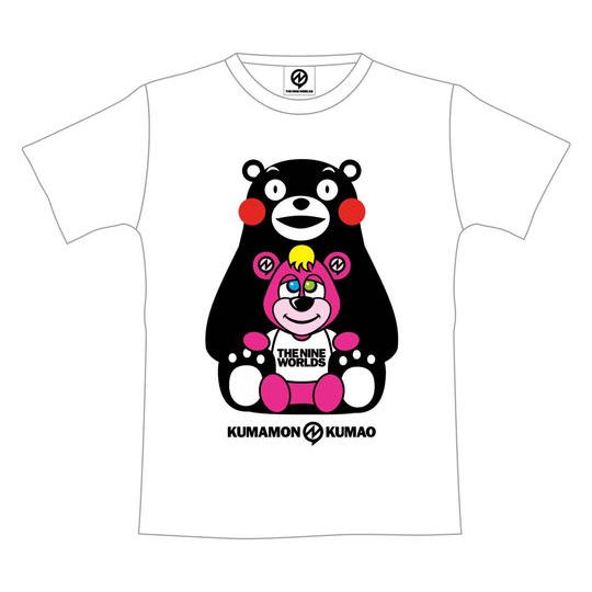 【枚数限定】くまモン × くまお 新デザインコラボTシャツ(XSサイズ)