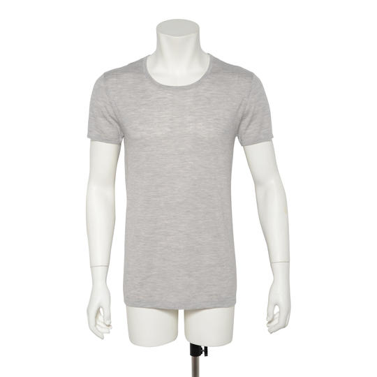 クルーネック(丸首)半袖シャツ