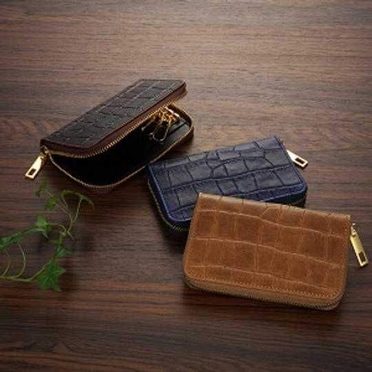 『ラウンドファスナー キーケース』先行発売記念割引20％OFF（全3色）