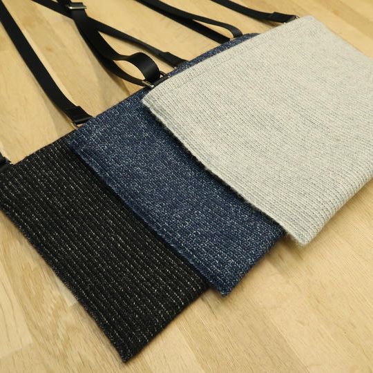 【限定20個 特別価格】モヘアブレード製ショルダーポーチ