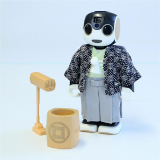 【3名様限定】紋付羽織袴コスチューム＆お餅つきセット（「お餅つき」モーション付）