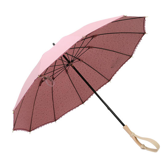 なつめクール:ピンク(晴雨兼用傘)
