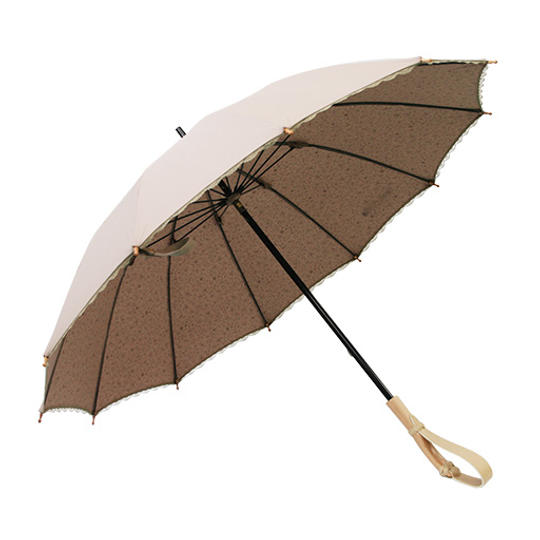 なつめクール:ベージュ(晴雨兼用傘)