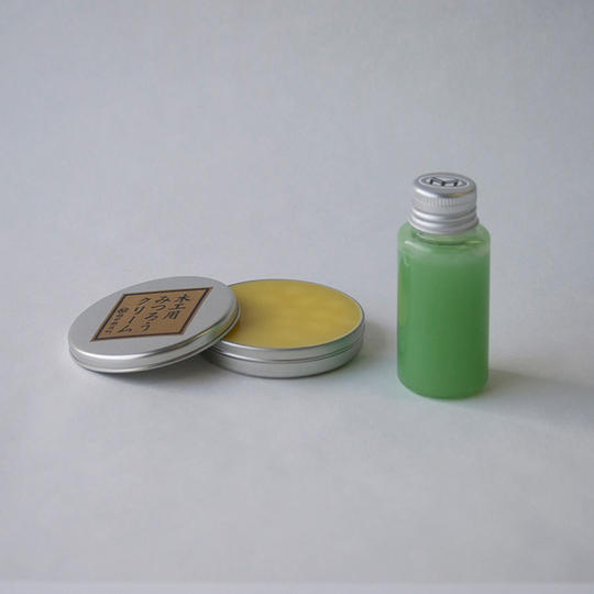 【200名】 木工用みつろうオイル50㎖+木工用みつろうクリーム40g