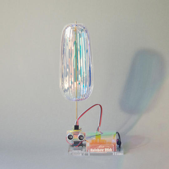 レインボースティック ディスプレイ【オリジナルプログラムモーターセンサー付き】