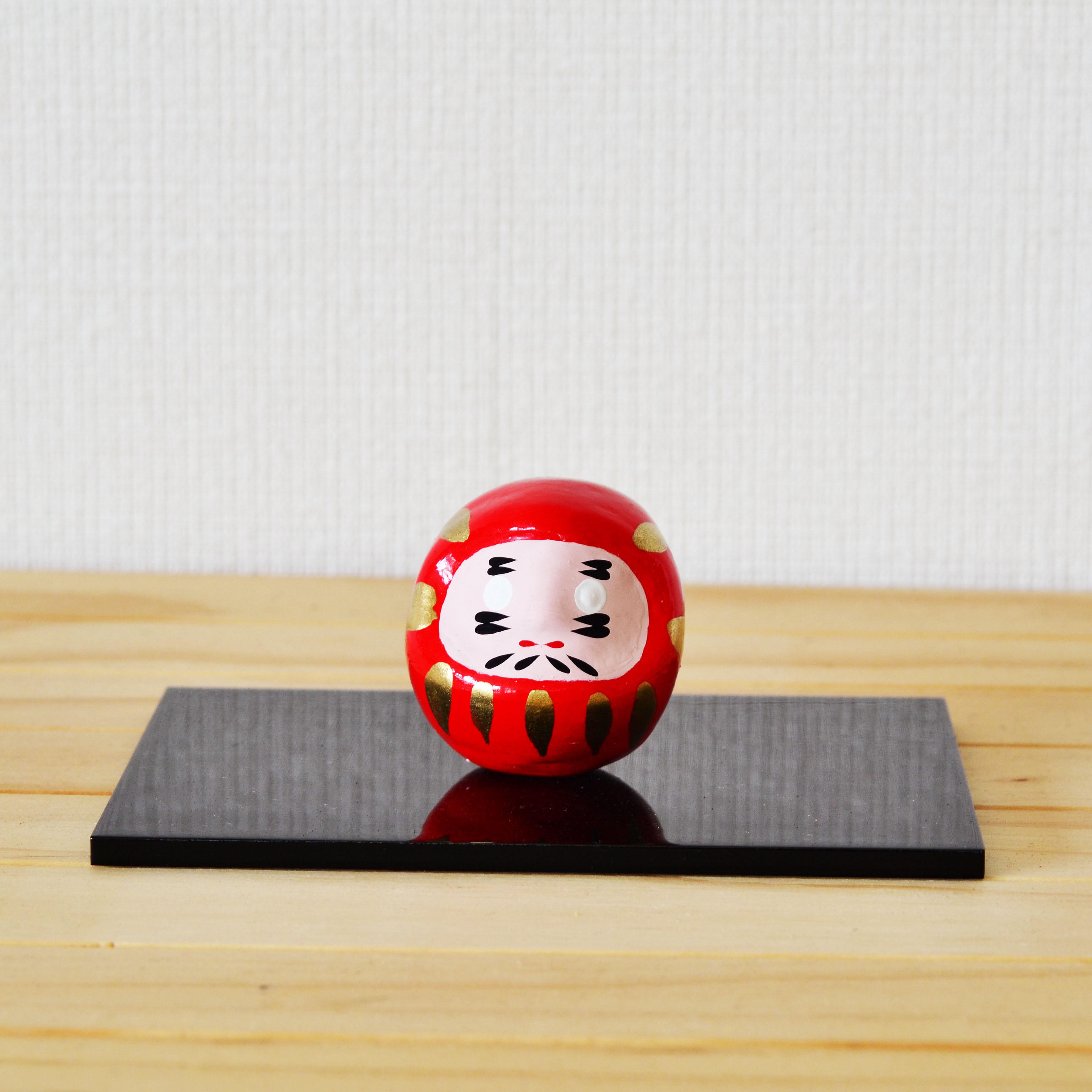 豆だるま×500個 - (100％紙素材の「ecoだるま」伝統技術で森林課題の