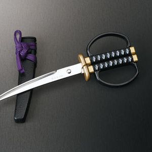 日本刀はさみ伊達政宗モデル（掛け台付き）