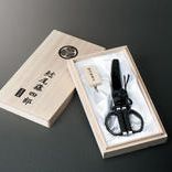 日本刀はさみ徳川家康モデル（越前本漆仕上げ）