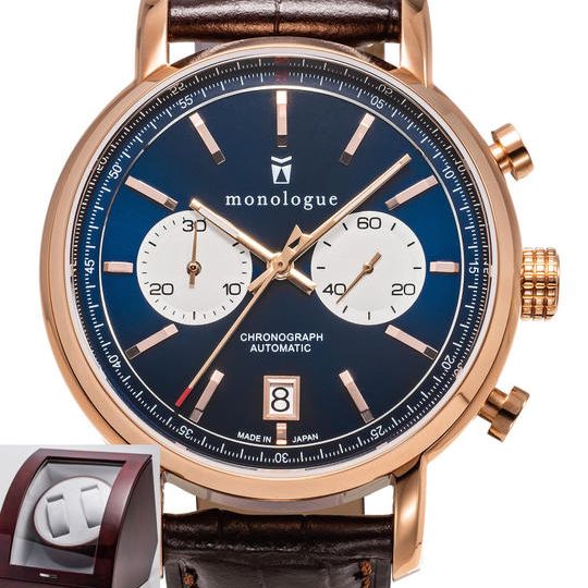 先着で4名様限定！ローズゴールドタイプが17%OFF。さらに高級ウッドワインディングマシーンが付いたスペシャルセット！