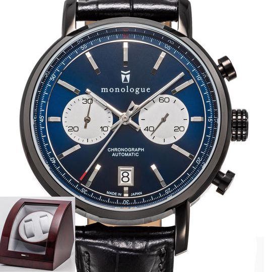 先着で4名様限定！ブラックPVDタイプが17%OFF。 さらに高級ウッドワインディングマシーンが付いたスペシャルセット！