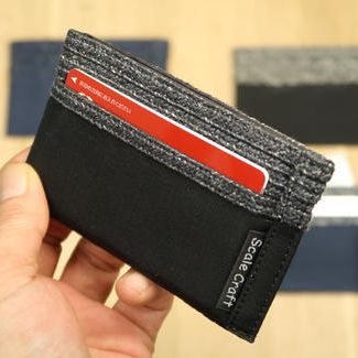 ミニマルカードケース【ブラック】