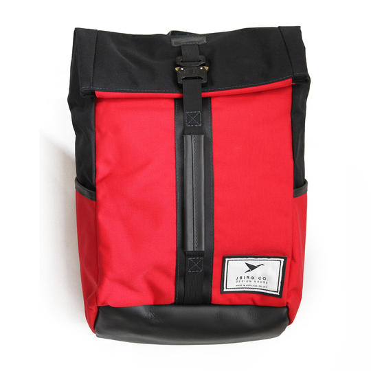 G【日本限定1名様】Vice Rucksack レッド(ロゴ白・金具黒)15%OFF(ナイロン生地)