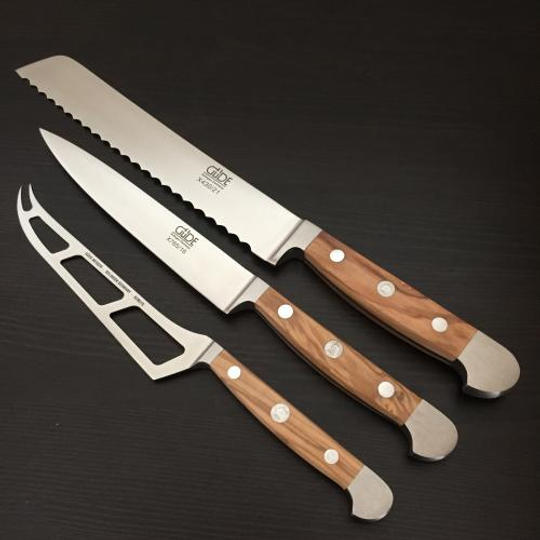 【25%OFF】ドイツ・ギューデ社「ナイフ3本セット」