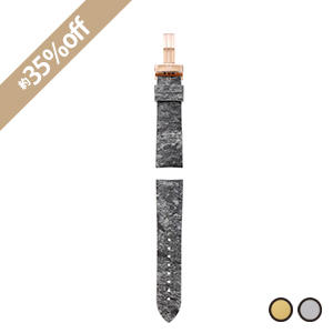 TOUCHWEAR ベルト スレート・ストーン（24mm幅） ゴールド／シルバー