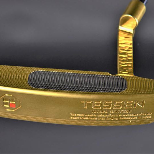 【限定３本】新色：Gold！ 「TESSEN」パター　トゥ・ヒール型