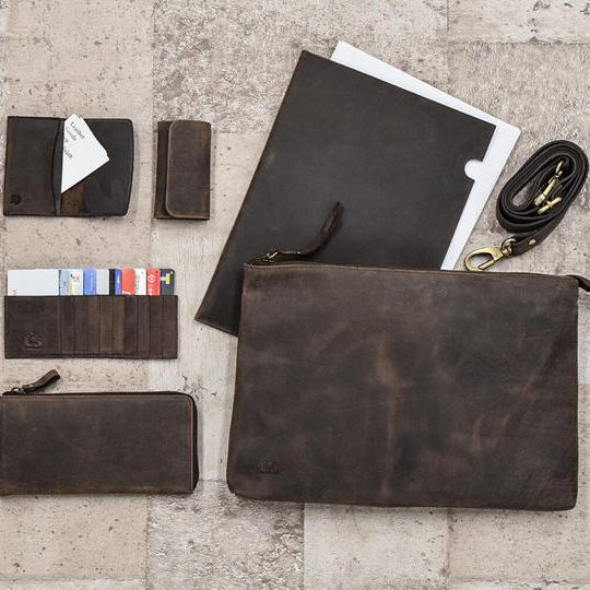 【先着5枚】オールレザービジネスセット