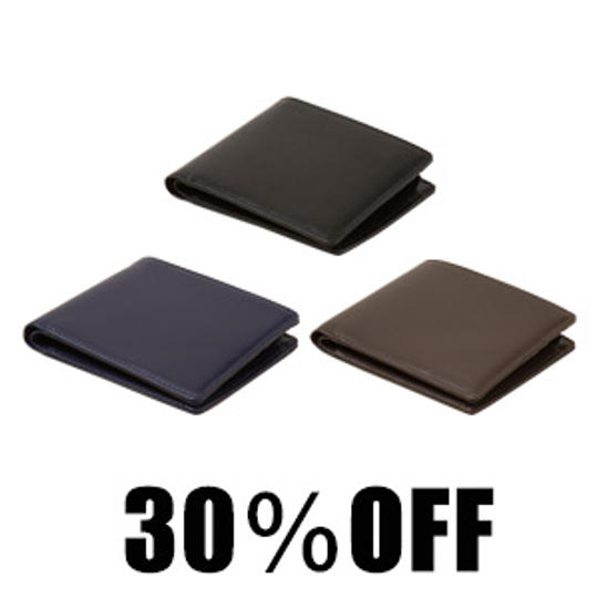 【超早割　30％OFF・先着20個限定】二つ折りウォレット 