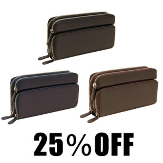 【早割　25％OFF・先着30個限定】三層ウォレット